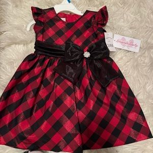Bonnie Baby toddler girl holiday dress
